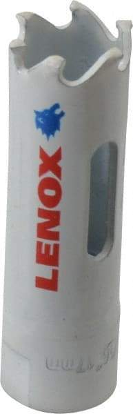 Lenox - 11/16" Diam, 1-1/2" Cutting Depth, Hole Saw - Carbide-Tipped Saw, Toothed Edge - Benchmark Tooling