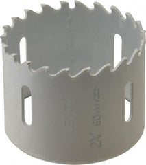 Lenox - 2-3/8" Diam, 1-1/2" Cutting Depth, Hole Saw - Carbide-Tipped Saw, Toothed Edge - Benchmark Tooling