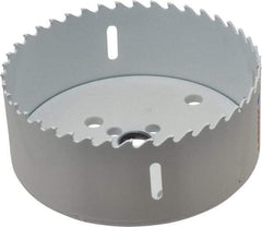 Lenox - 4-1/2" Diam, 1-1/2" Cutting Depth, Hole Saw - Carbide-Tipped Saw, Toothed Edge - Benchmark Tooling