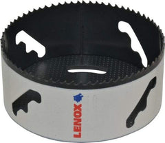 Lenox - 4-5/8" Diam, 1-1/2" Cutting Depth, Hole Saw - Bi-Metal Saw, Toothed Edge - Benchmark Tooling