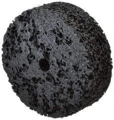 3M - 3" Diam, 1" Face Width, 3/8" Center Hole, Very Coarse Grade, Silicon Carbide Deburring Wheel - Unitized, Hard Density 7 Grade, 14,100 RPM - Benchmark Tooling