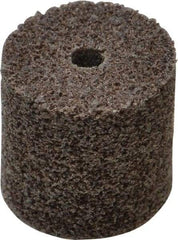 3M - 1" Diam, 1" Face Width, 3/16" Center Hole, Medium Grade, Aluminum Oxide Deburring Wheel - Unitized, Hard Density 7 Grade, 35,100 RPM - Benchmark Tooling