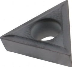 Kennametal - TCMT32.51 LF Grade KC5010 Carbide Turning Insert - TiAlN Finish, 60° Triangle, 3/8" Inscr Circle, 5/32" Thick, 1/64" Corner Radius - Benchmark Tooling