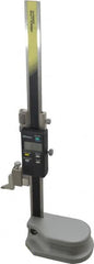 Mitutoyo - 8" Electronic Height Gage - 0.0005" Resolution, Accurate to 0.001", LCD Display, SPC Data Output - Benchmark Tooling