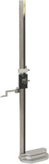 Mitutoyo - 40" Electronic Height Gage - 0.0005" Resolution, Accurate to 0.003", LCD Display, SPC Data Output - Benchmark Tooling