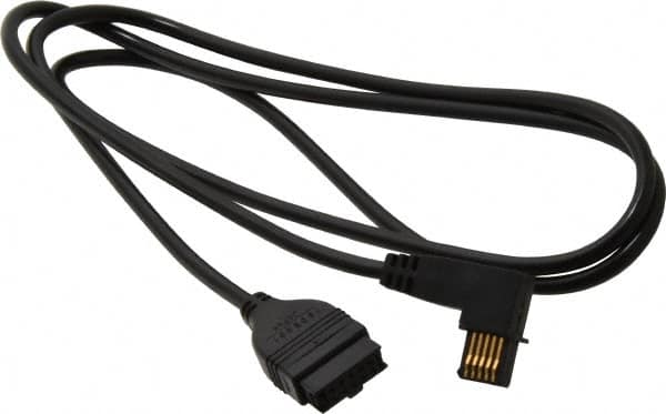 Mitutoyo - 40 Inch Long, Height Gage L Shaped SPC Cable - For Use with Digimatic Height Gages Series 192-67X, Digimatic Height Gages Series 192-6XX, Digimatic Height Gages Series 572-2XX - Benchmark Tooling