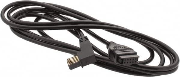 Mitutoyo - 80 Inch Long, Height Gage L Shaped SPC Cable - For Use with Digimatic Height Gages Series 192-67X, Digimatic Height Gages Series 192-6XX, Digimatic Height Gages Series 572-2XX - Benchmark Tooling