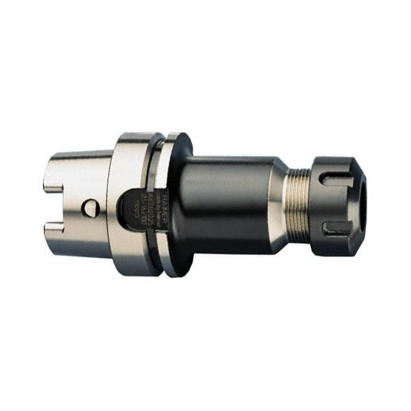 HAIMER - 0.59" to 0.79" Capacity, 6.3" Projection, HSK100A Hollow Taper, ER32 Collet Chuck - 0.0001" TIR - Exact Industrial Supply