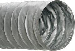 Hi-Tech Duravent - 6" ID, 25' Long, PVC Blower & Duct Hose - Gray, 3-1/2" Bend Radius, 0.15 In/Hg, 0.85 Max psi, 0 to 250°F, Flame Retarding - Benchmark Tooling