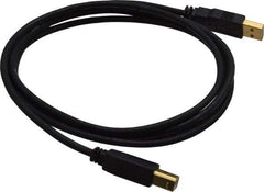 Tripp-Lite - 6' Long, USB A/B Computer Cable - Black, Male x Male - Benchmark Tooling