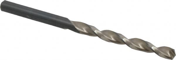 Walter-Titex - 15/64" 130° Cobalt Jobber Drill - Oxide Finish, Right Hand Cut, Parabolic Flute, Straight Shank, 93mm OAL, Split Point - Benchmark Tooling