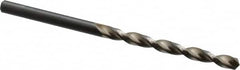 Walter-Titex - #22 130° Cobalt Jobber Drill - Oxide Finish, Right Hand Cut, Parabolic Flute, Straight Shank, 2-15/16" OAL, Split Point - Benchmark Tooling