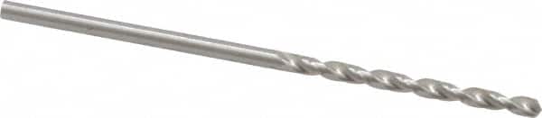 Walter-Titex - 1.6mm 130° Cobalt Jobber Drill - Bright Finish, Right Hand Cut, Parabolic Flute, Straight Shank, 1-11/16" OAL, Split Point - Benchmark Tooling