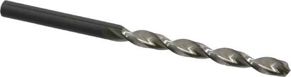 Walter-Titex - 5.5mm 130° Cobalt Jobber Drill - Oxide Finish, Right Hand Cut, Parabolic Flute, Straight Shank, 93mm OAL, Split Point - Benchmark Tooling