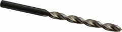 Walter-Titex - 6.2mm 130° Cobalt Jobber Drill - Oxide Finish, Right Hand Cut, Parabolic Flute, Straight Shank, 101mm OAL, Split Point - Benchmark Tooling