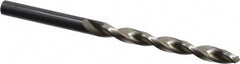 Walter-Titex - 6.4mm 130° Cobalt Jobber Drill - Oxide Finish, Right Hand Cut, Parabolic Flute, Straight Shank, 101mm OAL, Standard Point - Benchmark Tooling