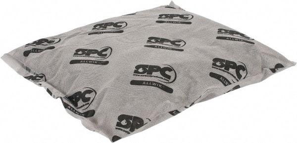 Brady SPC Sorbents - 18 Inch Long x 18 Inch Wide Sorbent Pillow - 28 Gallon Capacity, Universal - Benchmark Tooling