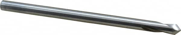 Keo - 1/4" Body Diam, 90°, 4" OAL, High Speed Steel Spotting Drill - Benchmark Tooling