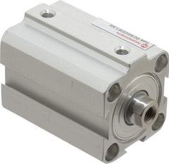 Norgren - 1" Stroke x 1" Bore Double Acting Air Cylinder - 10-32 Port, 1/4-28 Rod Thread, 145 Max psi, 23 to 176°F - Benchmark Tooling