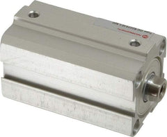 Norgren - 1-1/2" Stroke x 1" Bore Double Acting Air Cylinder - 10-32 Port, 1/4-28 Rod Thread, 145 Max psi, 23 to 176°F - Benchmark Tooling