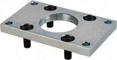 Norgren - Air Cylinder Flange Mount - 23°F Min Temp, Use with 50mm Compact Cylinders - Benchmark Tooling