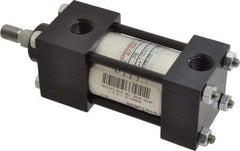 Norgren - 1" Stroke x 1-1/2" Bore Single Acting Air Cylinder - 3/8 Port, 7/16-20 Rod Thread, 250 Max psi, -20 to 200°F - Benchmark Tooling