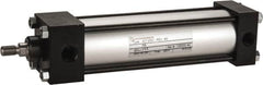 Norgren - 6" Stroke x 2" Bore Single Acting Air Cylinder - 3/8 Port, 7/16-20 Rod Thread, 250 Max psi, -20 to 200°F - Benchmark Tooling