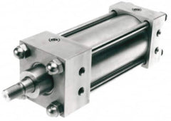 Norgren - 1 1/2" Bore x 2" Stroke Stainless NFPA Air Cylinder - Benchmark Tooling