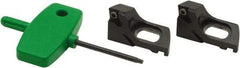 Parlec - Series Twin Bore Roughing, Right Hand Cut, Boring Cartridge - CCMT 06 Insert, 0° Lead Angle - Benchmark Tooling