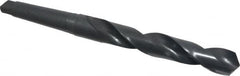 Interstate - 1-3/8", 4MT 118° Point High Speed Steel Taper Shank Drill Bit - Benchmark Tooling