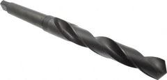 Interstate - 1-7/16", 4MT 118° Point High Speed Steel Taper Shank Drill Bit - Benchmark Tooling