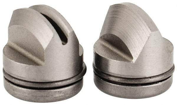 SPI - Chrome Caliper Inside & Outside Diameter Attachment - 2 Pieces, 1.5 to 2.5mm Pitch, For Use with 6" Dial or Electronic Calipers - Benchmark Tooling