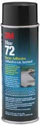 3M - 24 oz Aerosol Blue Spray Adhesive - Flammable, Series 72 - Benchmark Tooling