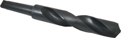 Interstate - 2-7/16", 5MT 118° Point High Speed Steel Taper Shank Drill Bit - Benchmark Tooling