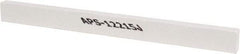 Norton - 900 Grit Aluminum Oxide Rectangular Polishing Stone - Super Fine Grade, 1/2" Wide x 6" Long x 1/4" Thick - Benchmark Tooling