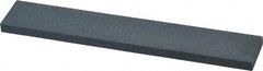 Made in USA - 150 Grit Aluminum Oxide Rectangular Polishing Stone - Very Fine Grade, 1" Wide x 6" Long x 1/4" Thick - Benchmark Tooling