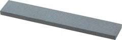 Made in USA - 180 Grit Aluminum Oxide Rectangular Polishing Stone - Very Fine Grade, 1" Wide x 6" Long x 1/4" Thick - Benchmark Tooling