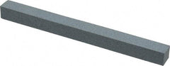 Made in USA - 180 Grit Aluminum Oxide Square Polishing Stone - Very Fine Grade, 1/2" Wide x 6" Long x 1/2" Thick - Benchmark Tooling