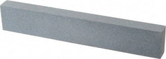 Made in USA - 180 Grit Aluminum Oxide Rectangular Polishing Stone - Very Fine Grade, 1" Wide x 6" Long x 1/2" Thick - Benchmark Tooling
