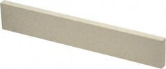 Made in USA - 320 Grit Aluminum Oxide Rectangular Polishing Stone - Extra Fine Grade, 1" Wide x 6" Long x 1/4" Thick - Benchmark Tooling