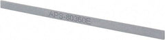 Value Collection - 400 Grit Silicon Carbide Rectangular Polishing Stone - Super Fine Grade, 1/4" Wide x 6" Long x 1/16" Thick - Benchmark Tooling