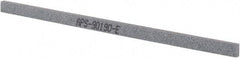 Value Collection - 180 Grit Silicon Carbide Rectangular Polishing Stone - Very Fine Grade, 1/4" Wide x 6" Long x 1/8" Thick - Benchmark Tooling