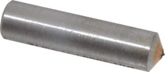 Norton - 1/4 Carat Single Point Diamond Dresser - 2" Long x 1/2" Shank Diam - Benchmark Tooling