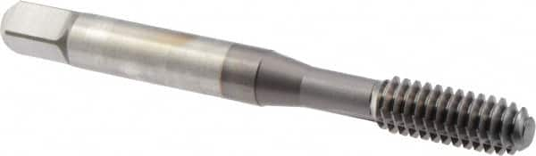 OSG - 1/4-20 UNC 2B Bottoming Thread Forming Tap - High Speed Steel, TiCN Finish, 2-1/2" OAL, 1" Thread Length, Right Hand Thread, Series 286I - Benchmark Tooling