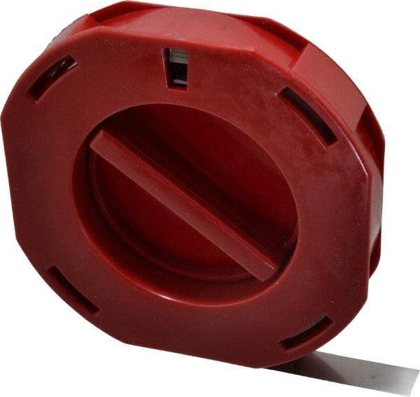 Starrett - 0.009 Inch Thick x 7.62 m Long x 1/2 Inch Wide, Feeler Stock Roll - Tempered Steel - Benchmark Tooling
