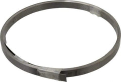 Starrett - 0.017 Inch Thick x 7.62 m Long x 1/2 Inch Wide, Feeler Stock Roll - Tempered Steel - Benchmark Tooling