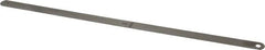 Starrett - 0.013 Inch Thick x 1/2 Inch Wide x 12 Inch Leaf Length, Parallel Feeler Gage - Tempered Steel - Benchmark Tooling