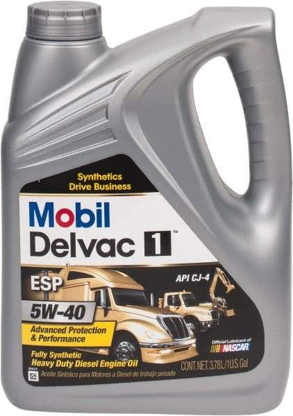 Mobil - 1 Gal Synthetic Engine Oil - Grade 5W-40 - Benchmark Tooling