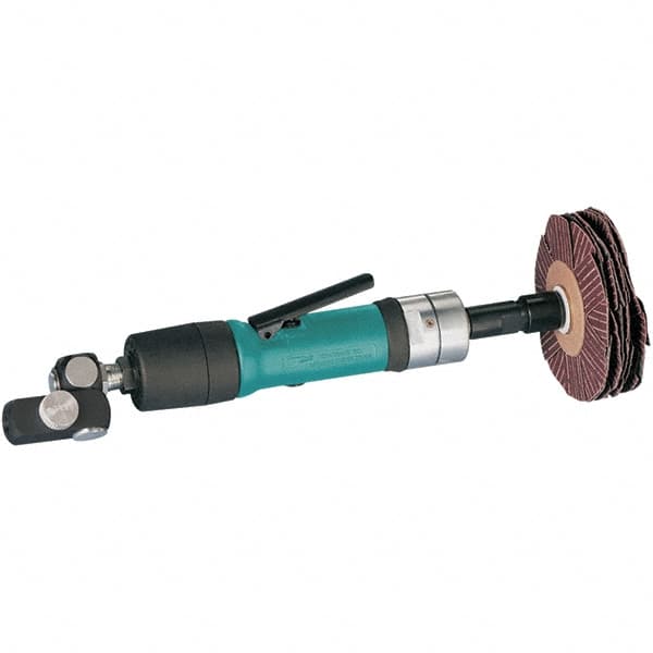 Dynabrade - 0.4 hp, 3,200 RPM Finishing Sander - 22 CFM Air Consumption, 6.21 bar Air Pressure, 1/4 NPT Inlet - Benchmark Tooling