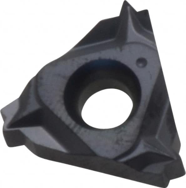 Kennametal - 16NR Internal Right Hand 14 UN Laydown Threading Insert - Grade KC5025, TiAlN Coated Carbide, 9.53mm Inscribed Circle - Benchmark Tooling